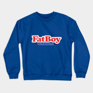 Fatboy ice cream small logo Crewneck Sweatshirt